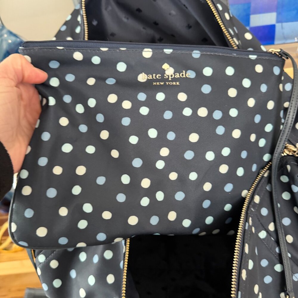 Kate Spade Chelsea weekender bag, Polka Dot - Picture 5 of 7